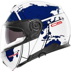 Casque modulable Schuberth C5 Globe Blue