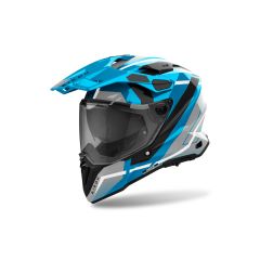 Full-Face Helmet Airoh COMMANDER 2 MAVICK Cerulean blue gloss