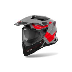 Full-Face Helmet Airoh COMMANDER 2 REVEAL Red fluo matt