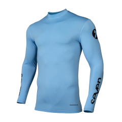 Maglia Motocross Seven MX Zero Compression Blu
