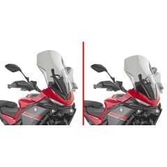 D2177S - Windschild Givi Geräuchert 55.5x46 YAMAHA Tracer 7 (25-26)