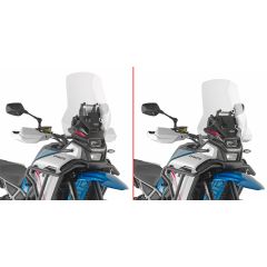 D9226ST - Windschild Givi Transparent 44x44cm CFMOTO 450 MT (24-26)