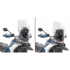 D9227ST - Windschild Givi Transparent 55.5x48cm CFMOTO 800 MT-X (25-26)