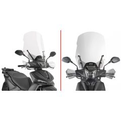 D9265ST - Windschild Givi Transparent 55x52cm VOGE SR16 125-200 (25-26)