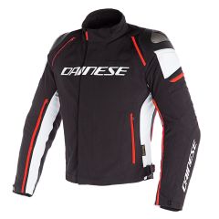 Veste Dainese D-Dry Racing 3 Noir/Blanc/Fluo-Rouge