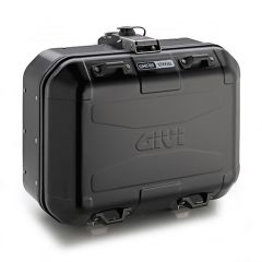 DLM30B - Givi Trekker Dolomiti MONOKEY® case in aluminium, matt black 30 ltr