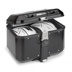 DLM46B - Givi Trekker Dolomiti MONOKEY aluminium top-case matt black painted 46l