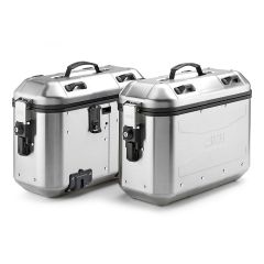 DLMK36APACK2 - Pair of Side Cases Givi TREKKER DOLOMITI MONOKEY® 36lt Aluminum