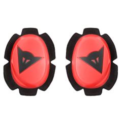 Knie-Schutz Dainese PISTA SLIDER Rot-Fluo/Schwarz