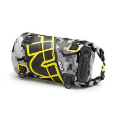 EA114CM -Givi Bolsa rulo impermeable sillín o portaequipajes 30 Lt Amarillo Gris