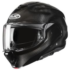Flip-Up Helmet HJC F100 CARBON SOLID BLACK