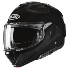 Flip-Up Helmet HJC F100 SOLID METAL BLACK