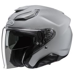 Jet Helmet HJC F31 SOLID N.GRAY