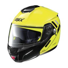 Helmet Flip-Up Grex G9.2 OFFSET N-COM 13 Led Yellow