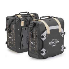 GRT709B - Paar seitentaschen Givi CANYON/Unifit wasserdicht 35lt+35lt