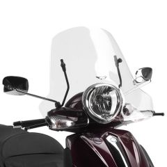 106A - Givi Windschild transparent 32x61,5cm Piaggio Beverly