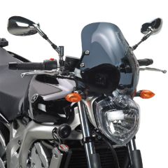 140D - Givi screen smoked 35x36cm  Yamaha FZ6/FZ6 600 Fazer (04 > 06)
