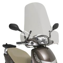 8100A - Givi Screen transparent 50,8x66 cm Peugeot TWEET 50-125-150 (10 > 16)