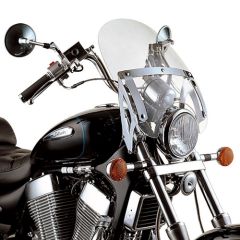 A23 - Givi Screen transparent 38,8 x 41 cm Honda Black Widow 750 / VT 750S
