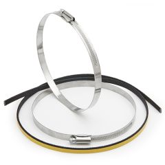 CLAMP160 - Givi Kit abrazaderas para fijar el paracalor S290S/M 140-160mm