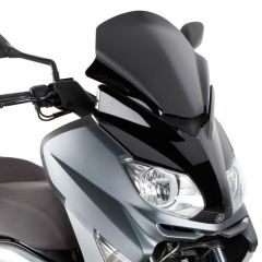D446B - Givi Sport Windschild niedrig schwarz 37x43 cm MBK Skicruiser / X-MAX