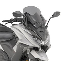 D6110S - Givi Pare-brise spécifique basse et sportive fumé Kymco AK 550 (17)