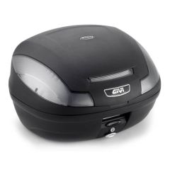 E470NT - Givi Top Case Monolock E470 SIMPLY III TECH 47lt Schwarz/Geräucherte 