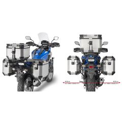 PL1146CAM - Givi pannier holder for Trekker Outback Honda NC750S/X (16>17)