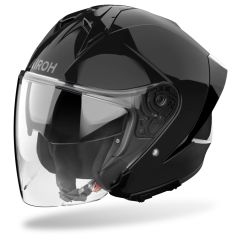Jet Helmet Airoh H 21 COLOR Black Gloss