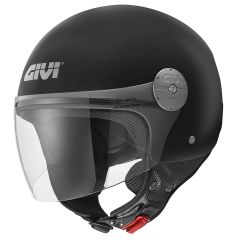 Jet Helmet Givi 10.7 EVO SOLID COLOR Matt Black