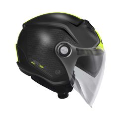 Jet-Helm Givi 12.5 GRAPHIC TOUCH Matt Schwarz / Gelb