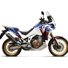 H16608040INI - Exhaust Mufflers Termignoni Black Honda CRF 1100L AFRICA TWIN