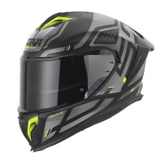 Integralhelm Givi 50.3 QUASAR Schwarz Matt / Titan / Gelb