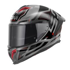 Integralhelm Givi 50.3 QUASAR Titan / Rot / Schwarz