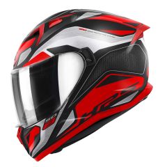 Integralhelm Givi 50.8 BRAVE Mattschwarz / Titan / Rot