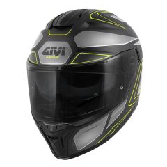 Integralhelm Givi 55.1 ZEPHIR Schwarz Matt / Silber / Titan / Neongelb