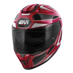 Integralhelm Givi 55.1 ZEPHIR Metallic Bordeaux / Schwarz / Silber / Rot