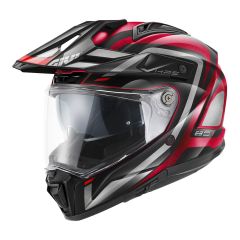 Integralhelm Givi 80.1 APEX Metallic Bordeaux / Titan / Rot / Schwarz