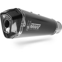 H.072.LDRB - Auspuffanlage MIVV DELTA RACE Black HONDA CB/R 650 R (19-)
