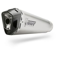 H.080.LDRX - Silencieux Echappement MIVV DELTA RACE Inox HONDA FORZA 750 (21-22)
