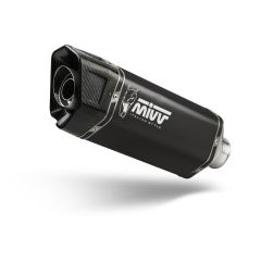 H.085.LR1XB - Auspufftopf MIVV SR-1 Schwarz HONDA CB750 HORNET (23-23)