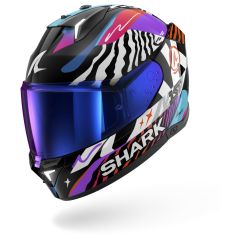 Full Face Helmet Shark SKWAL i3 SPEED-FANCY Black White Orange