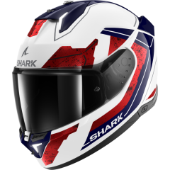 Full Face Helmet Shark SKWAL i3 RHAD White Chrom Red