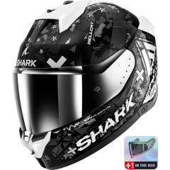 Full Face Helmet Shark SKWAL i3 HELLCAT Black Chrom Silver