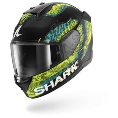 Full Face Helmet Shark D-SKWAL 3 SPEED-VIB Mat Black Green Blue