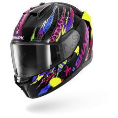 Integralhelm Shark D-SKWAL 3 FAWN Black Violet Yellow