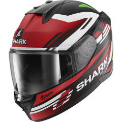 Full Face Helmet Shark D-SKWAL 3 FIRSTLAP Mat Black Red Green