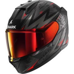 Integralhelm Shark D-SKWAL 3 BLAST-R Mat Black Anthracite Red