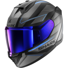 Full Face Helmet Shark D-SKWAL 3 SIZLER Mat Black Anthracite Blue