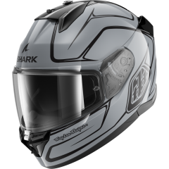 Integralhelm Shark D-SKWAL 3 DRONE Silver Black Silver